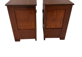 Art Deco Modernist Nightstands by J.A. Muntendam for L.O.V. Oosterbeek, 1920s 2